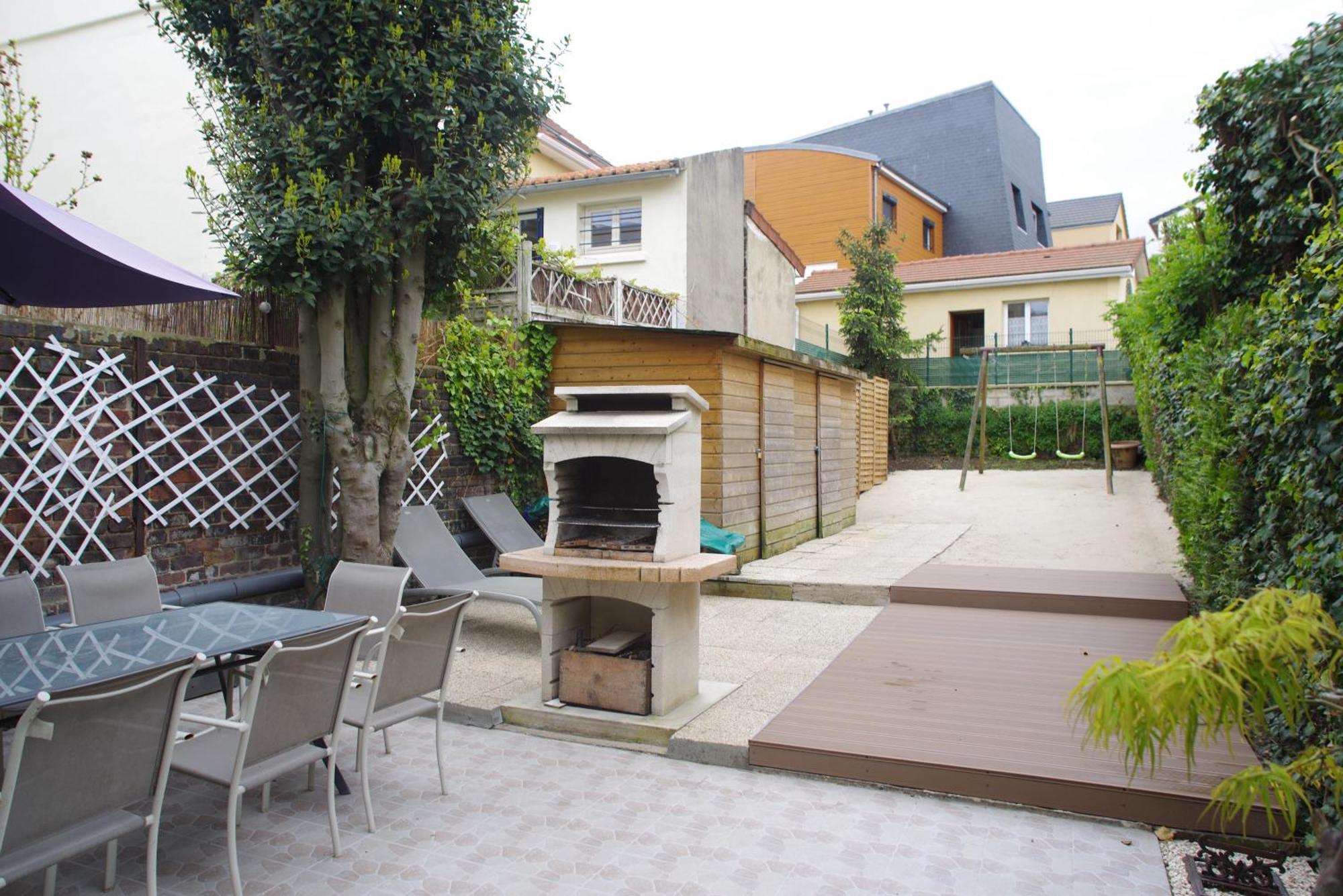 Maison De Charme Avec Jardin A 10Mn De Paris Nanterre Buitenkant foto